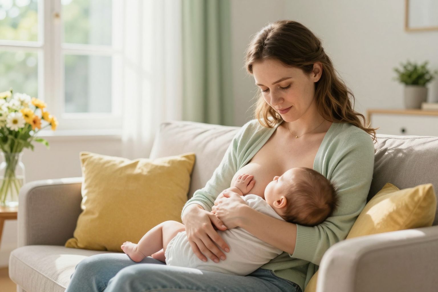 Szoptatás alatt óvatosan kell kezelni az emésztőrendszeri panaszokat.