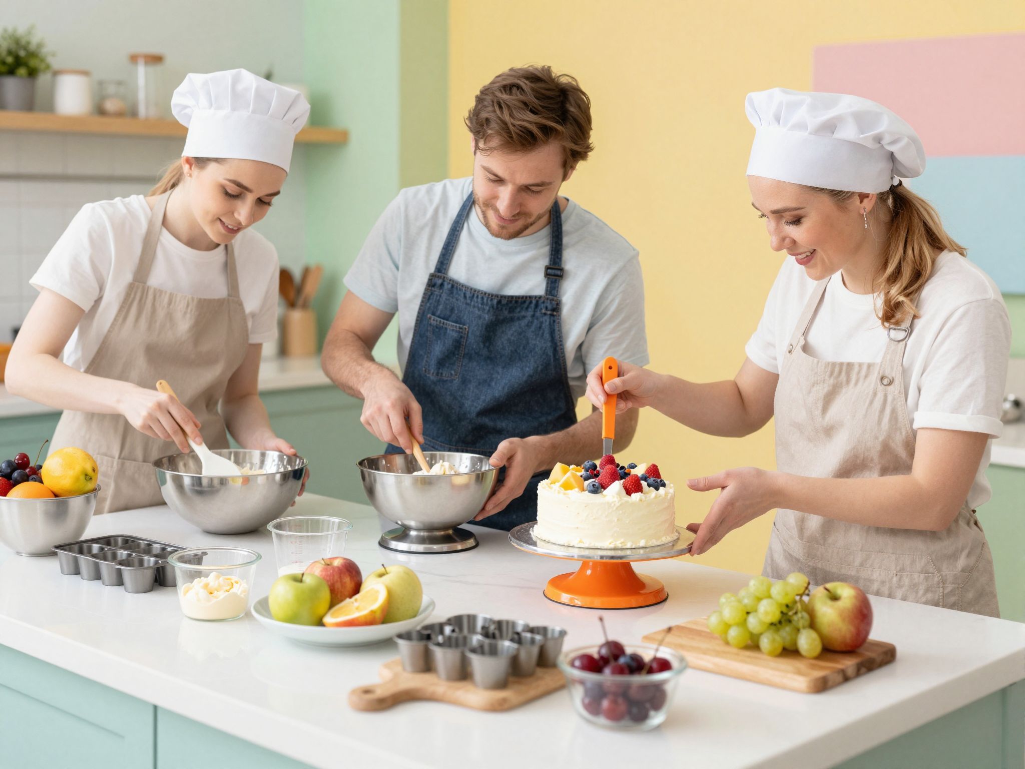 A megfelelő eszközök garantálják a tökéletes süteményt.