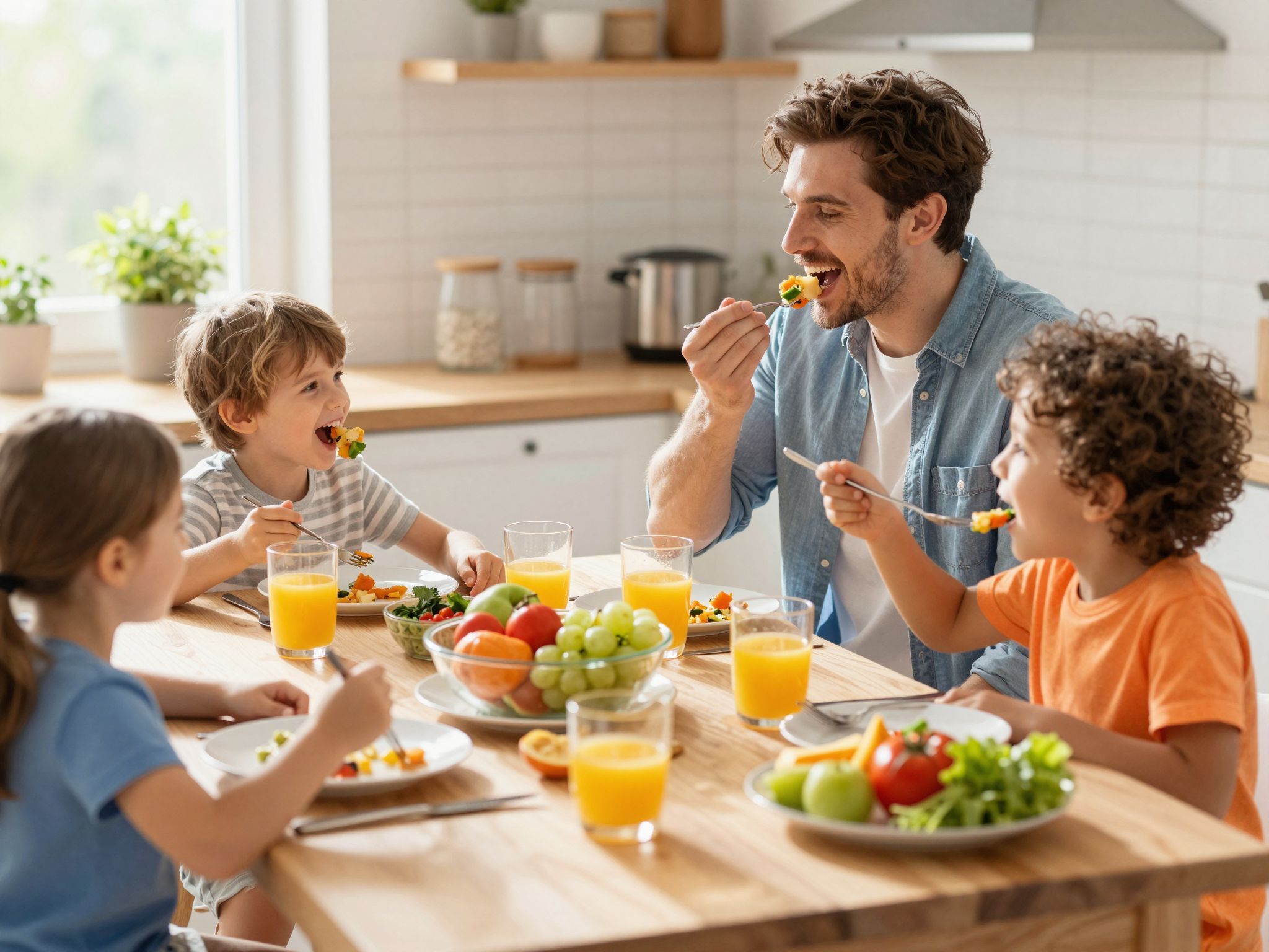 Kreatív étkezési játékok segíthetnek a gyerekek motiválásában.