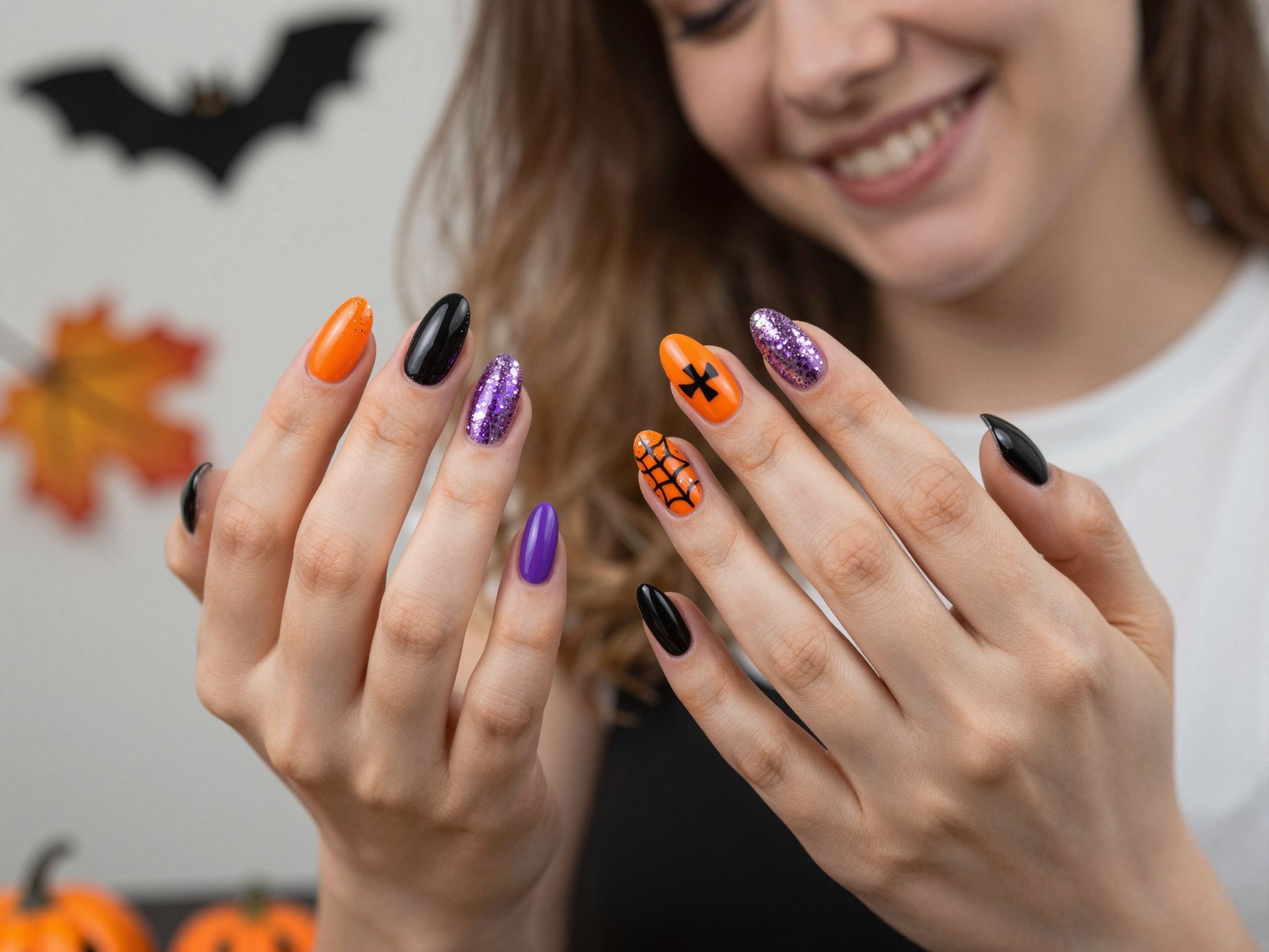 Fényes díszítőelemeken keresztül varázsolj egyedi halloween hatást!