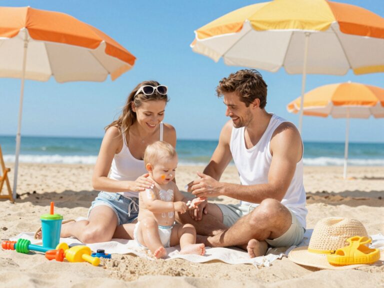 Gondtalan nyaralás babával: a napvédelem 10 legfontosabb szabálya