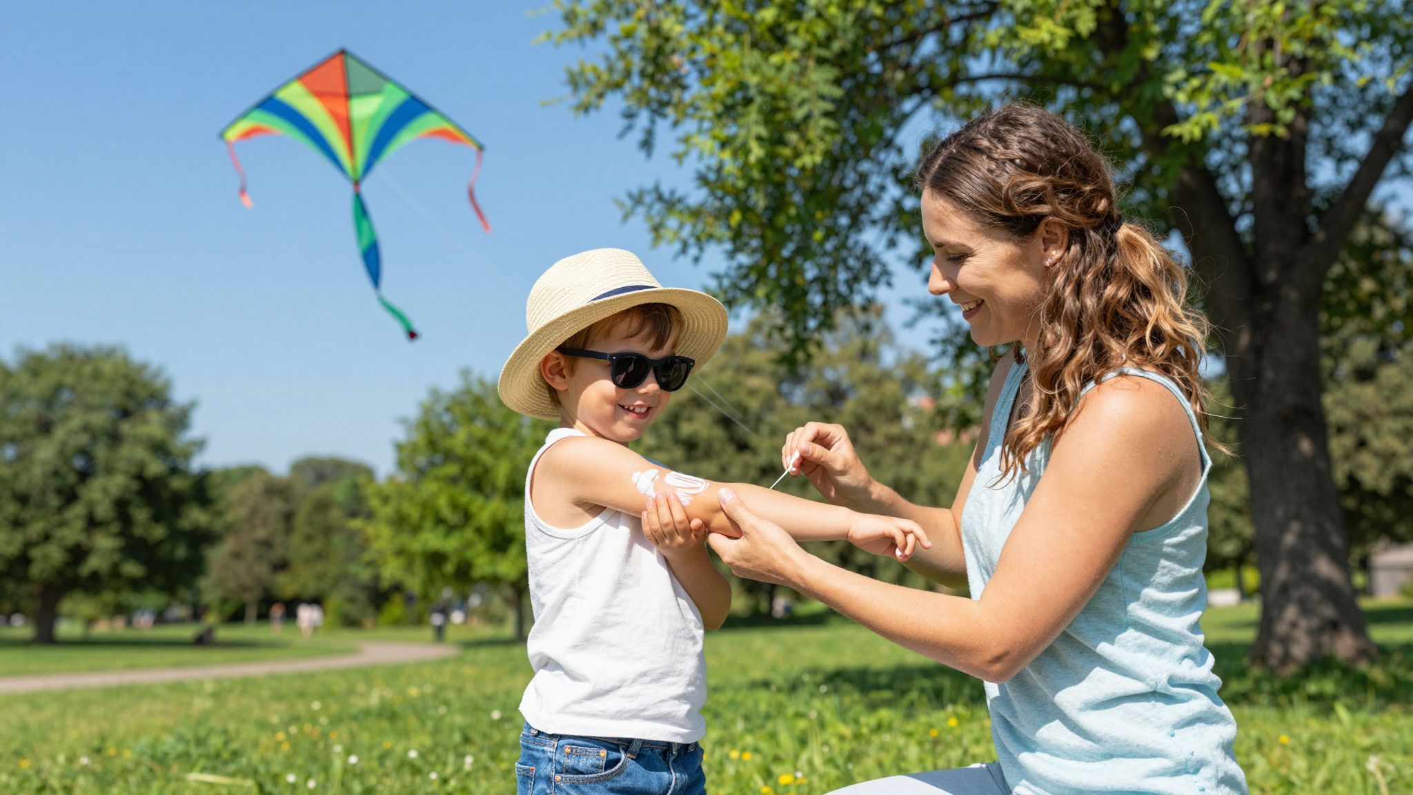 A napi 30-as faktor nem elegendő a több órás napsütésben.