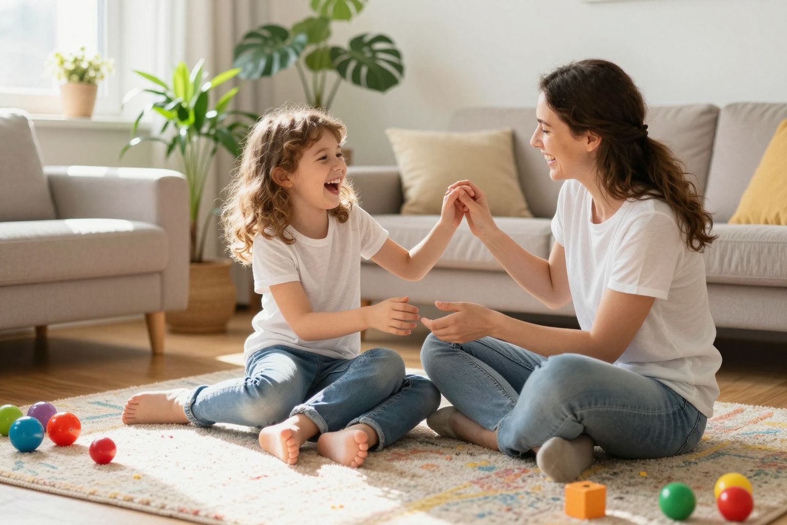 A pozitív fegyelmezés mindennapi alkalmazása erősíti a kapcsolatot.