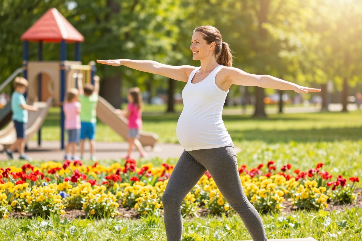 A rendszeres mozgás segít a baba egészséges fejlődésében.