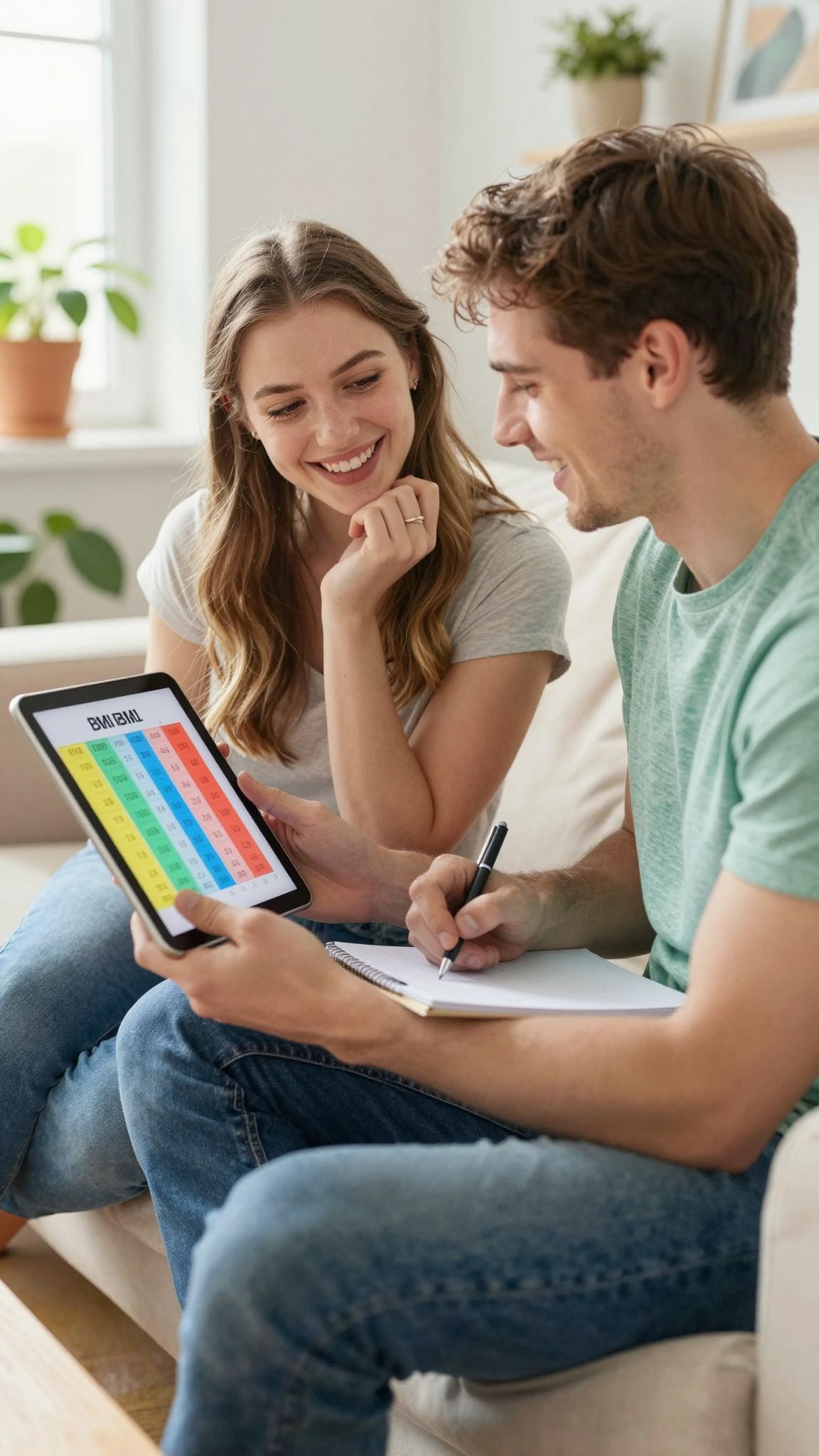 A megfelelő BMI segíti a sikeres teherbeesést.