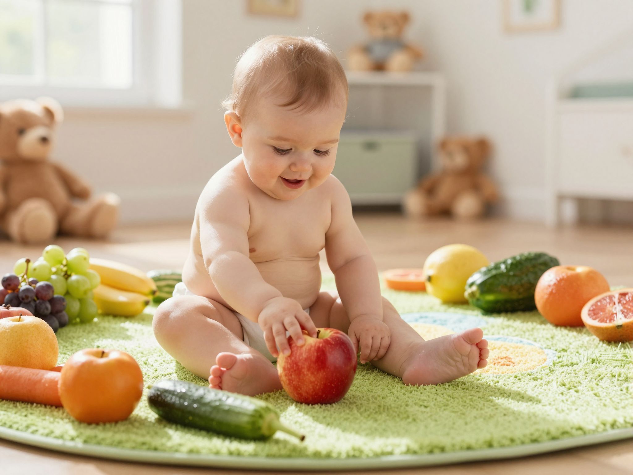 A megfelelő táplálkozás kulcsfontosságú a baba egészségéhez.