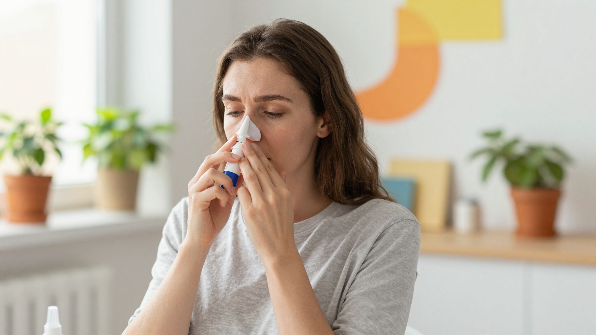 Az orrcsepp helytelen használata súlyosbíthatja a fülkürthurutot.