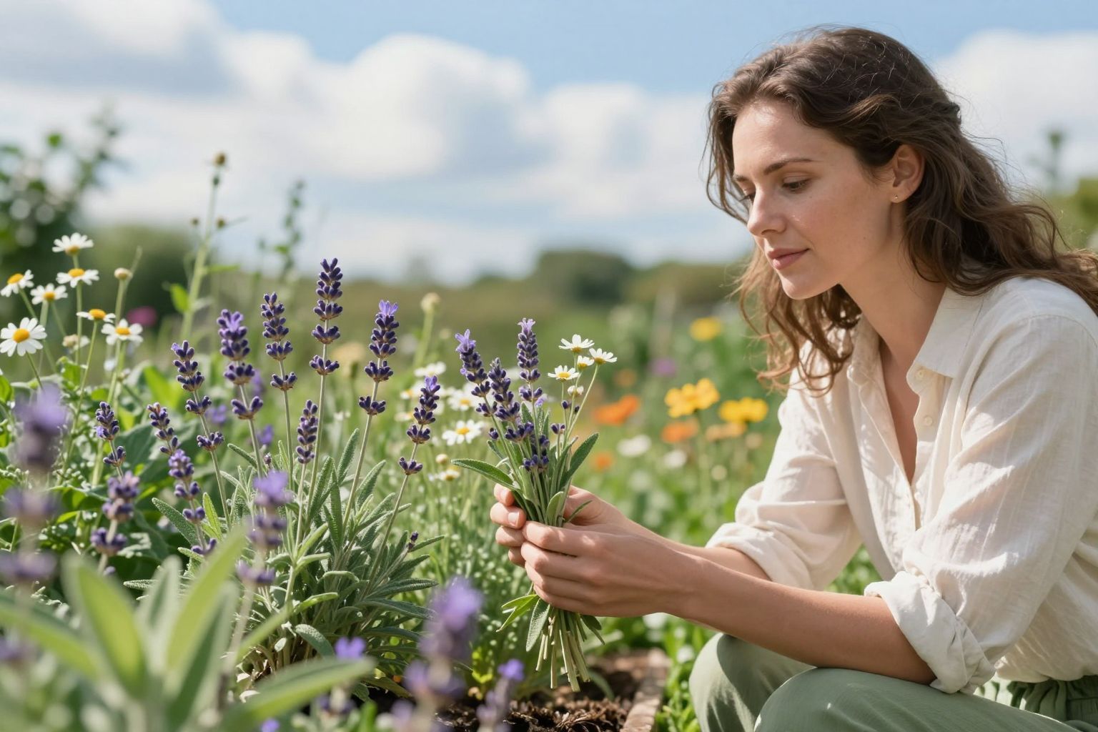 A gyógynövények támogathatják a hormonális egyensúlyt teherbeeséskor.