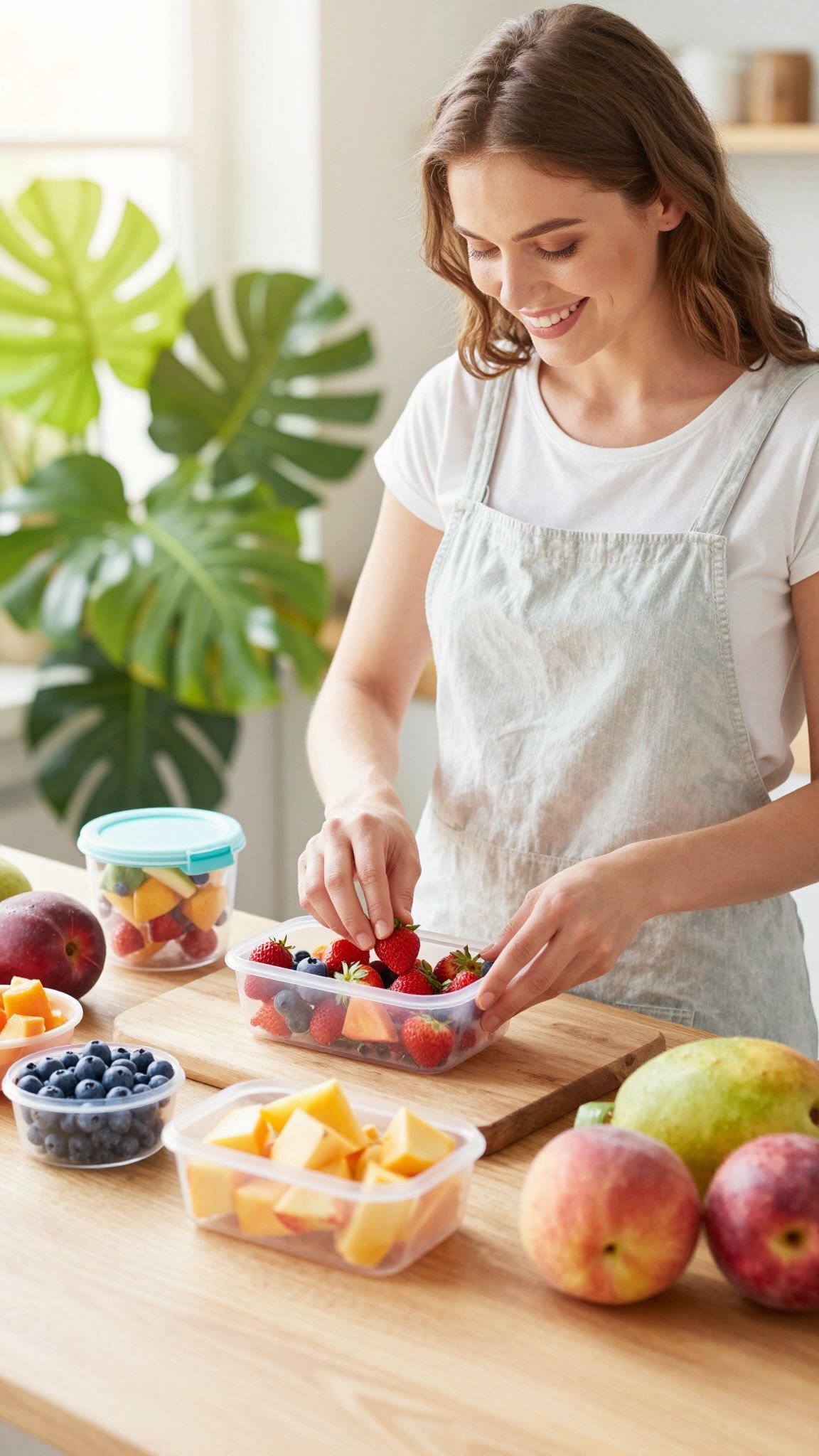 A gyümölcsök fagyasztásánál fontos a megfelelő előkészítés.