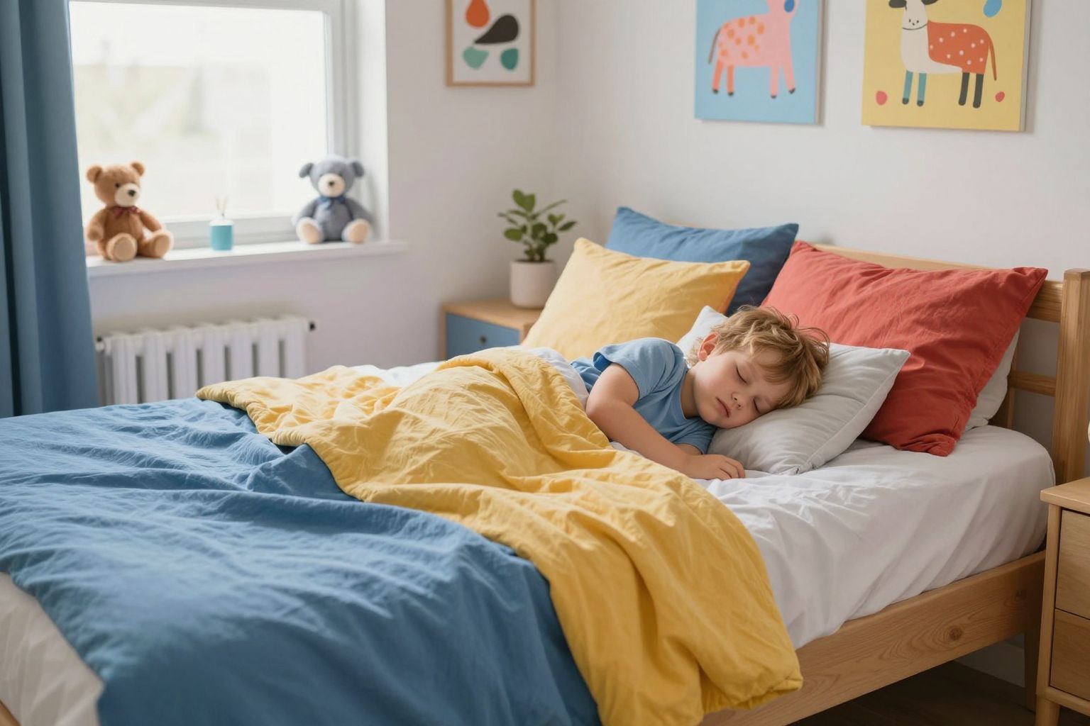 A közös alvás erősíti a családi kötelékeket.