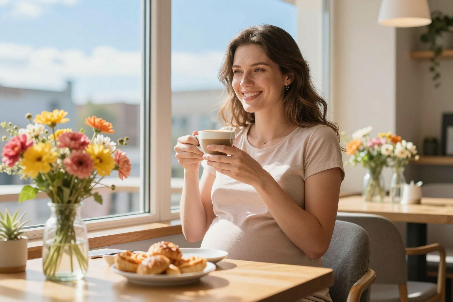 A kismamák napi koffeinhatár 200 mg körül van.