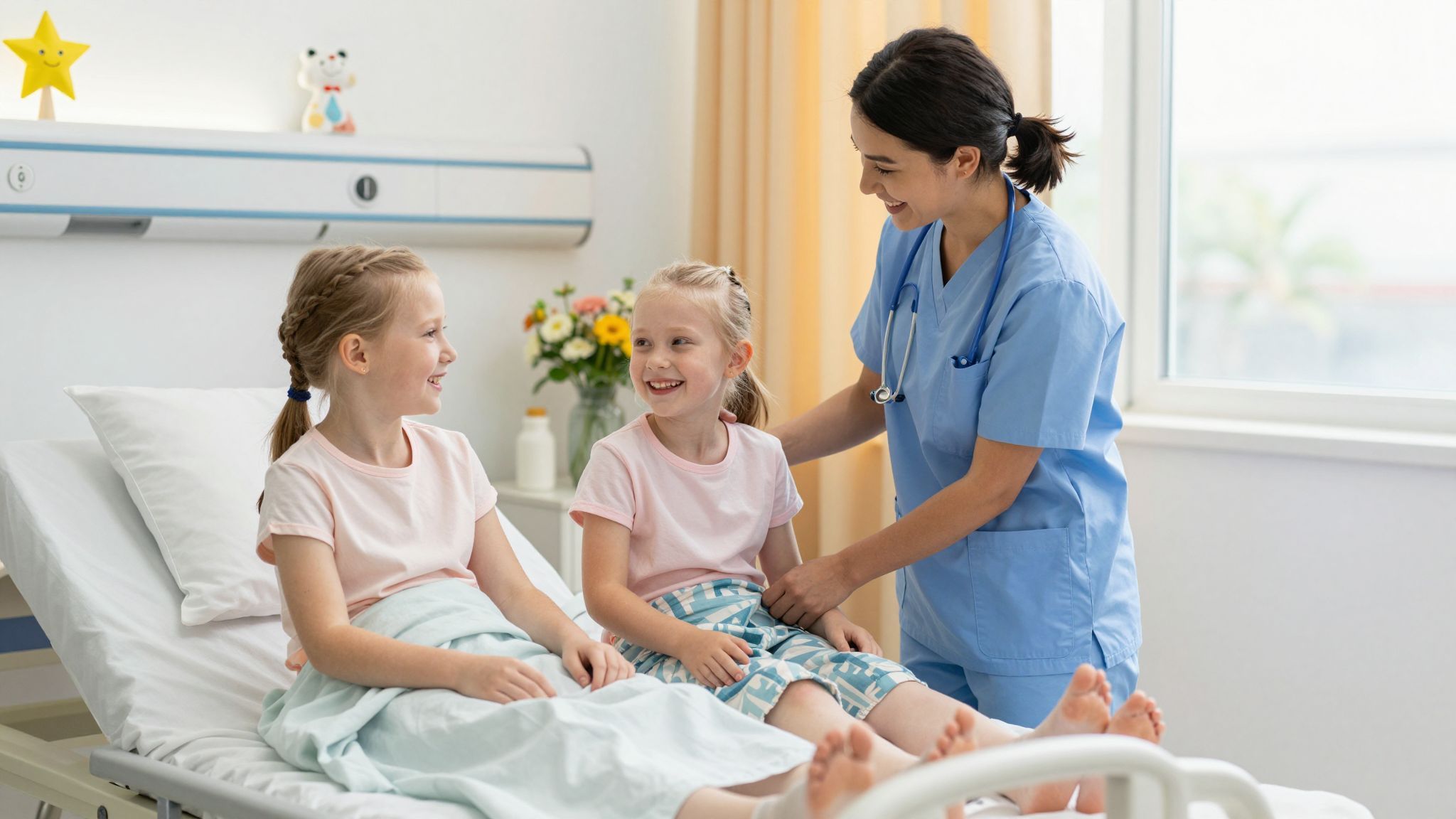 A sziámi ikrek gyógyulása különböző ütemben zajlik.