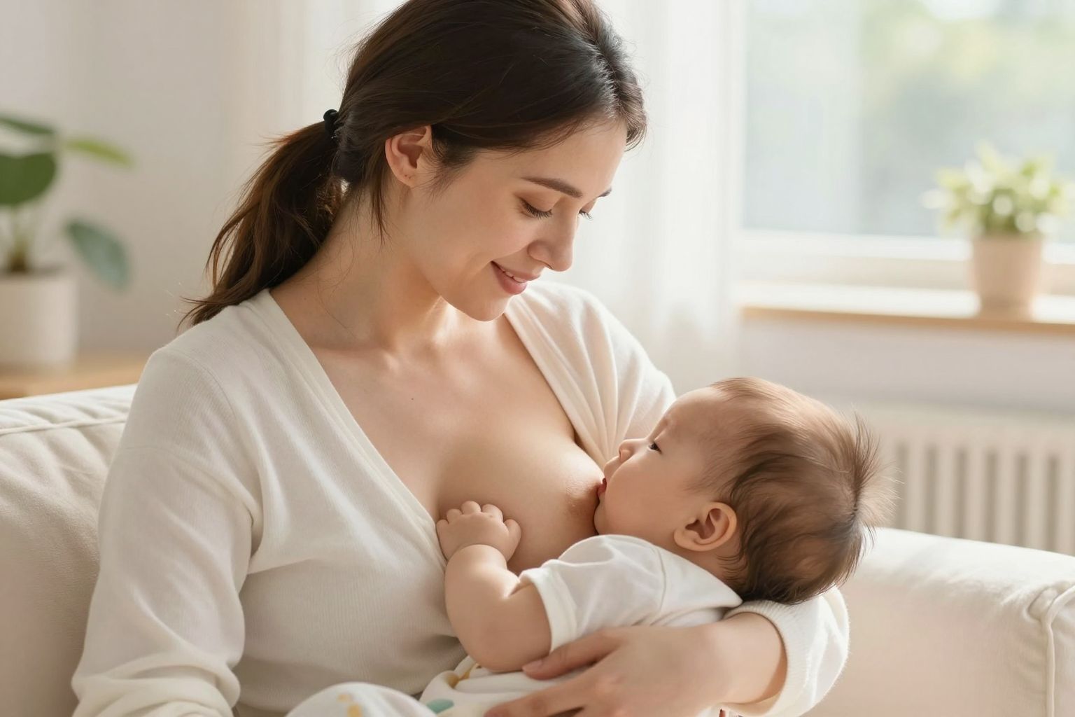 A bizalom kulcsfontosságú a sikeres szoptatás során.