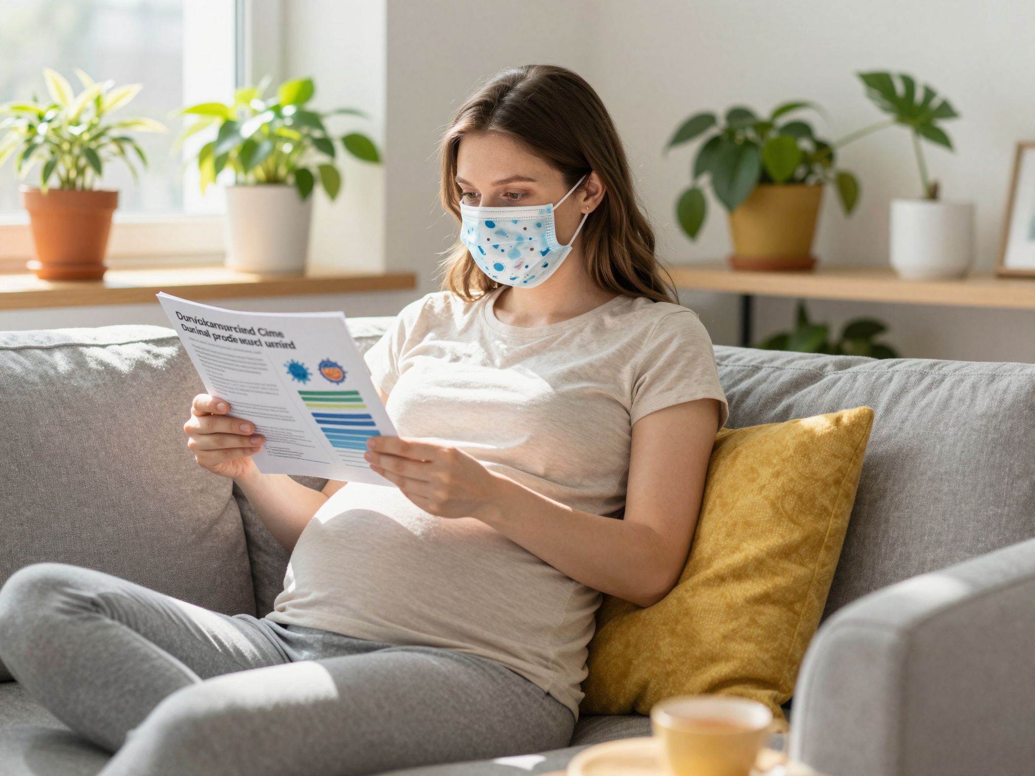 A maszkviselés csökkentheti a fertőzés kockázatát várandósan.