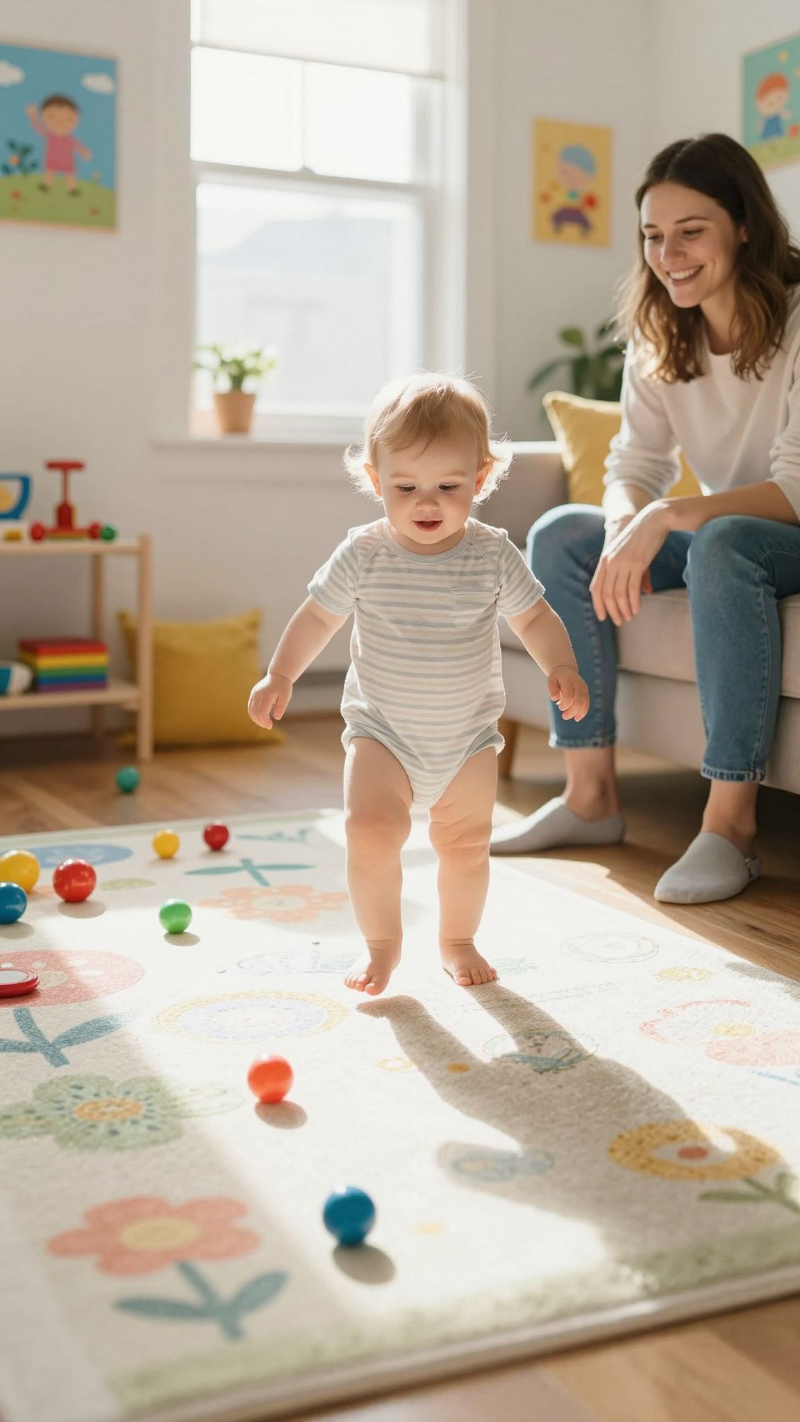 A szeretetteljes határok segítik a totyogók fejlődését.