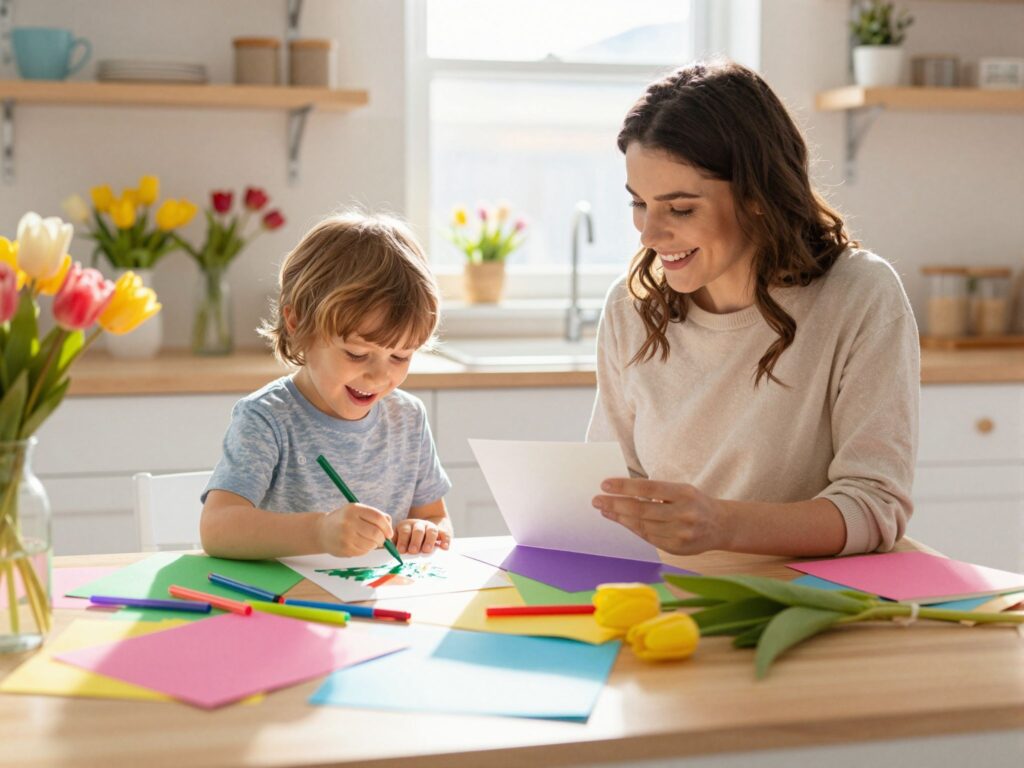 Házi készítésű ajándékok anyák napjára, amiket gyerekek is el tudnak készíteni