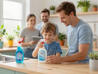 Hogyan hatnak a háztartási vegyszerek a gyerekek bélflórájára és testsúlyára?