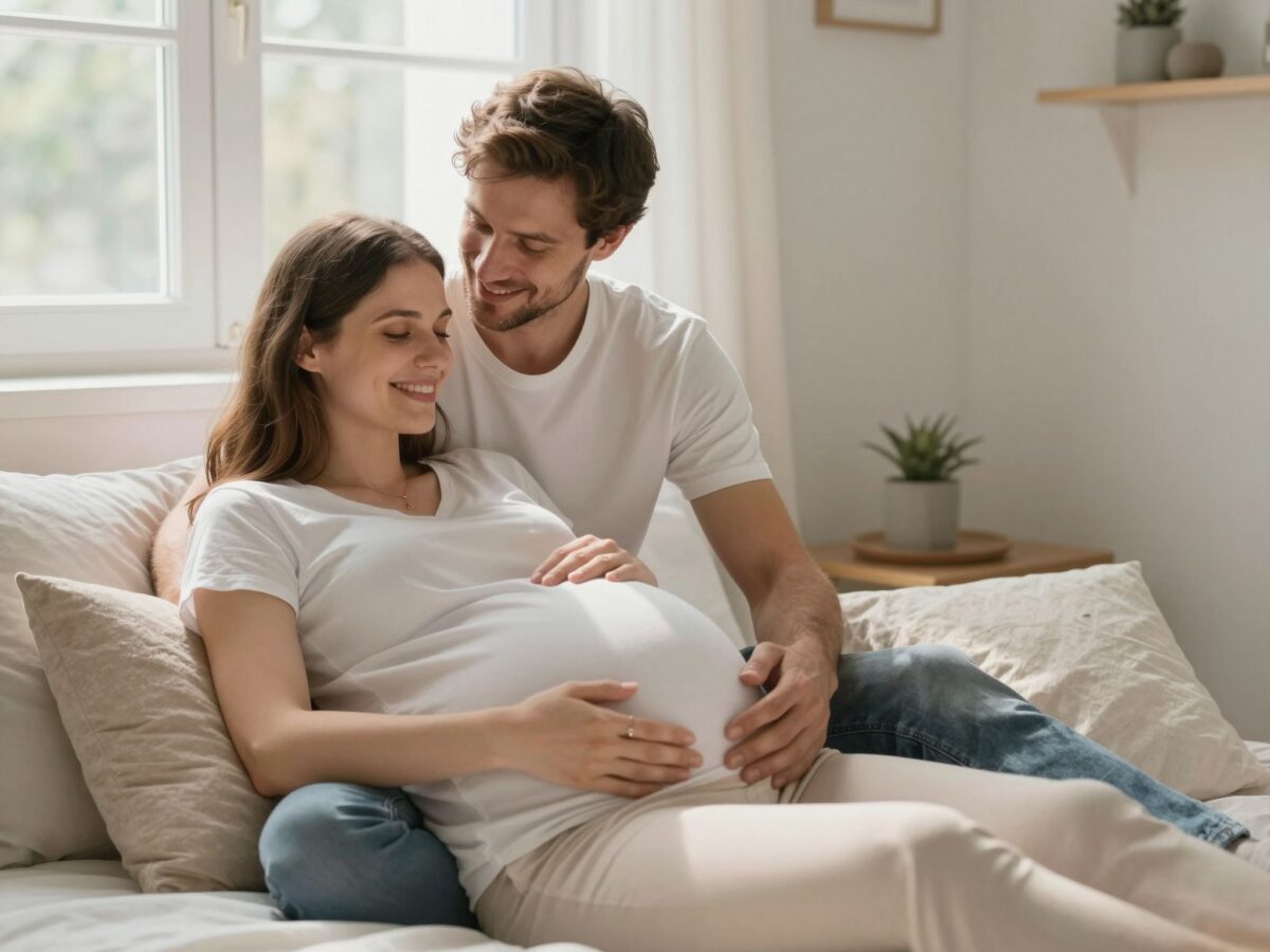 Hogyan szeretkezzünk a terhesség utolsó heteiben? – Ajánlott szexpózok a harmadik harmadra