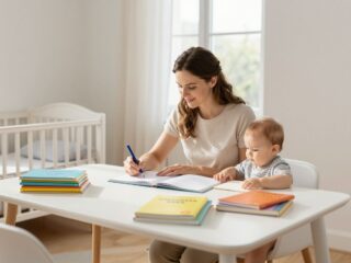 Hogyan szervezd meg az idődet, ha tanulni szeretnél a baba mellett?