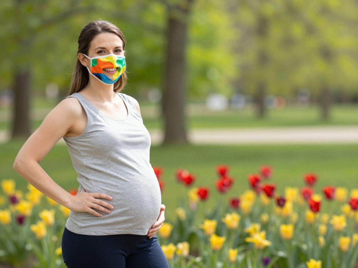 Hogyan védd magad a vírusoktól a várandósság alatt? A maszkviselés hatékonysága