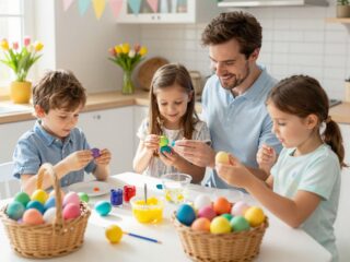 Húsvéti készülődés lépésről lépésre: hogyan vond be a gyerekeket a sürgés-forgásba?