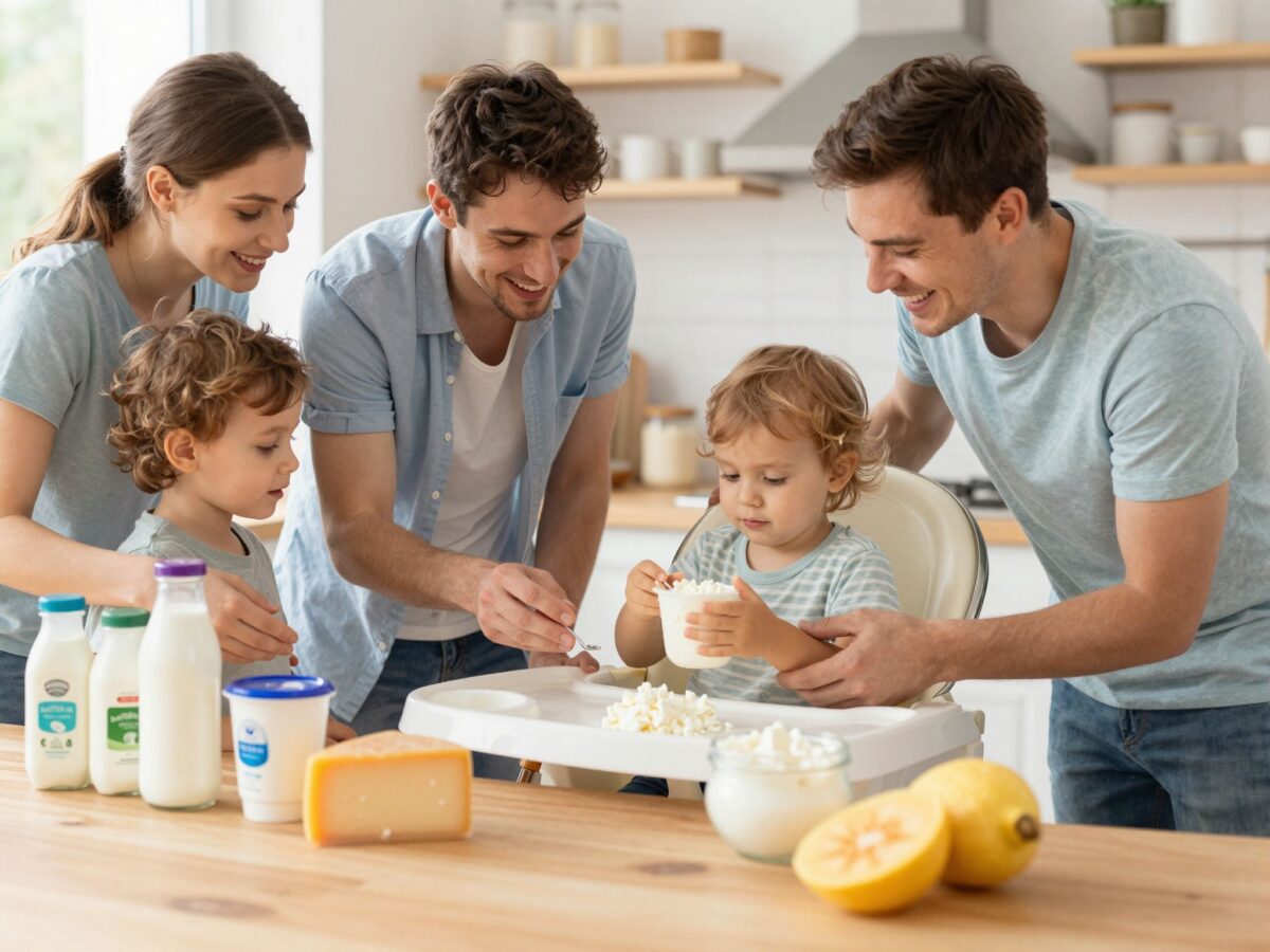 Joghurt, sajt, túró: a tejtermékek helyes bevezetési sorrendje a hozzátáplálás során
