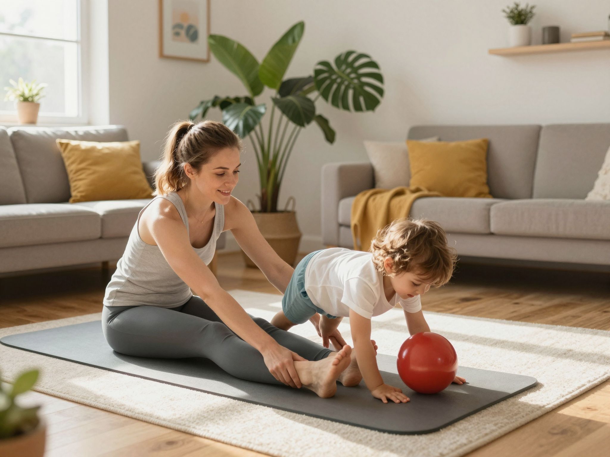 Kíméletes mozgás segíti a gyorsabb regenerálódást szülés után.