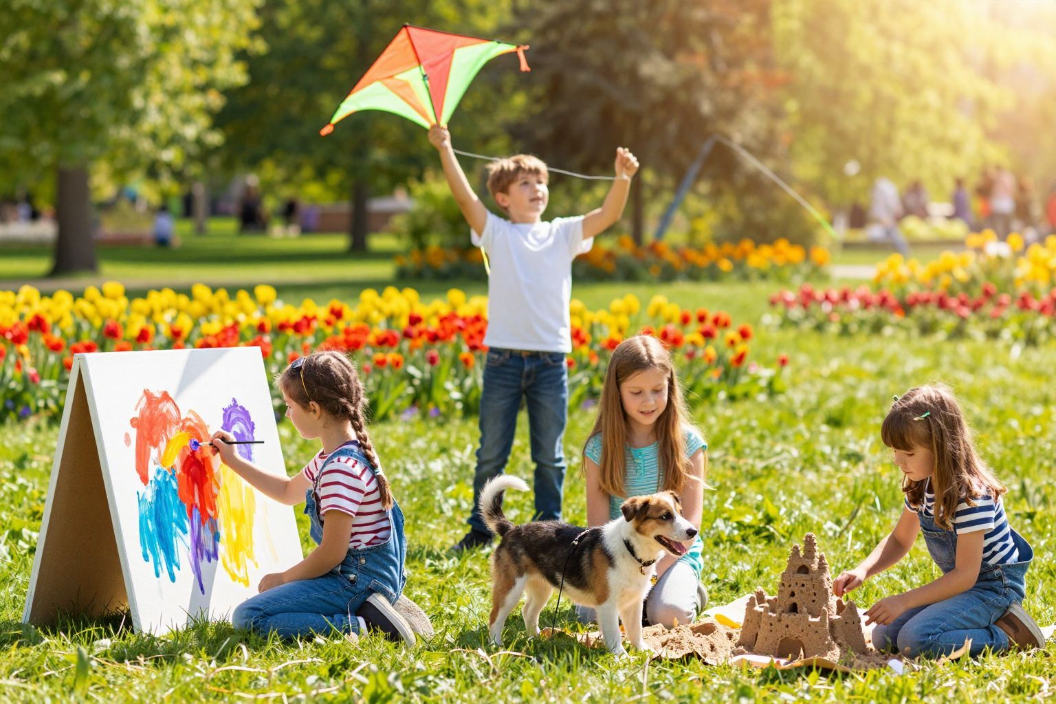 Korosztályonként változó programok segítenek a gyerekek szórakoztatásában.