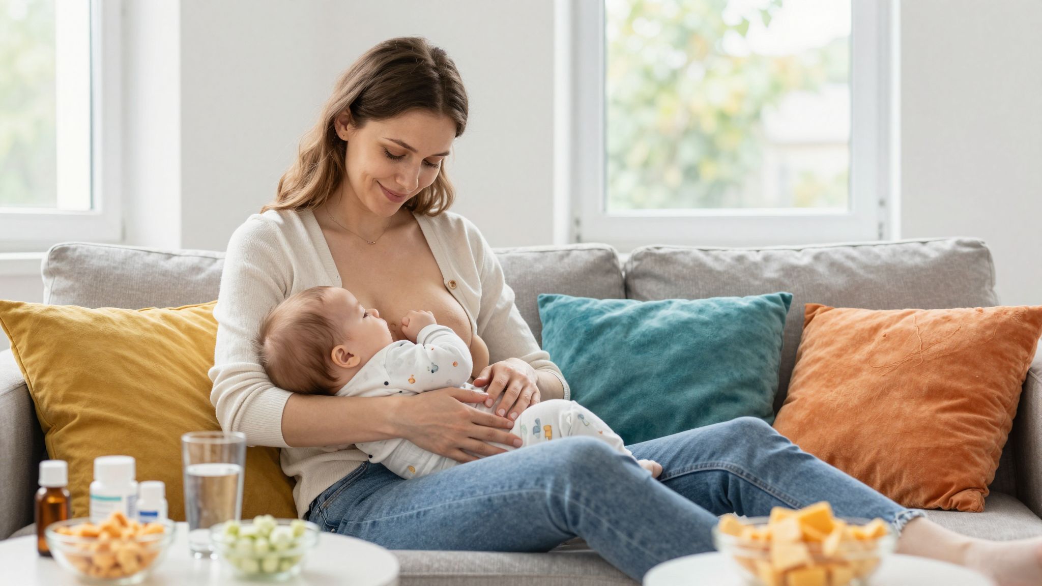 Szakemberhez fordulj, ha szoptatás alatt betegség merül fel.