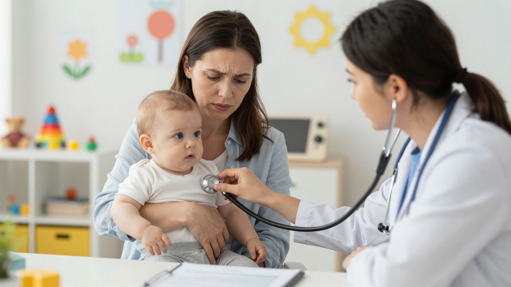 Baba horkolása esetén figyelje a légzési nehézségeket!