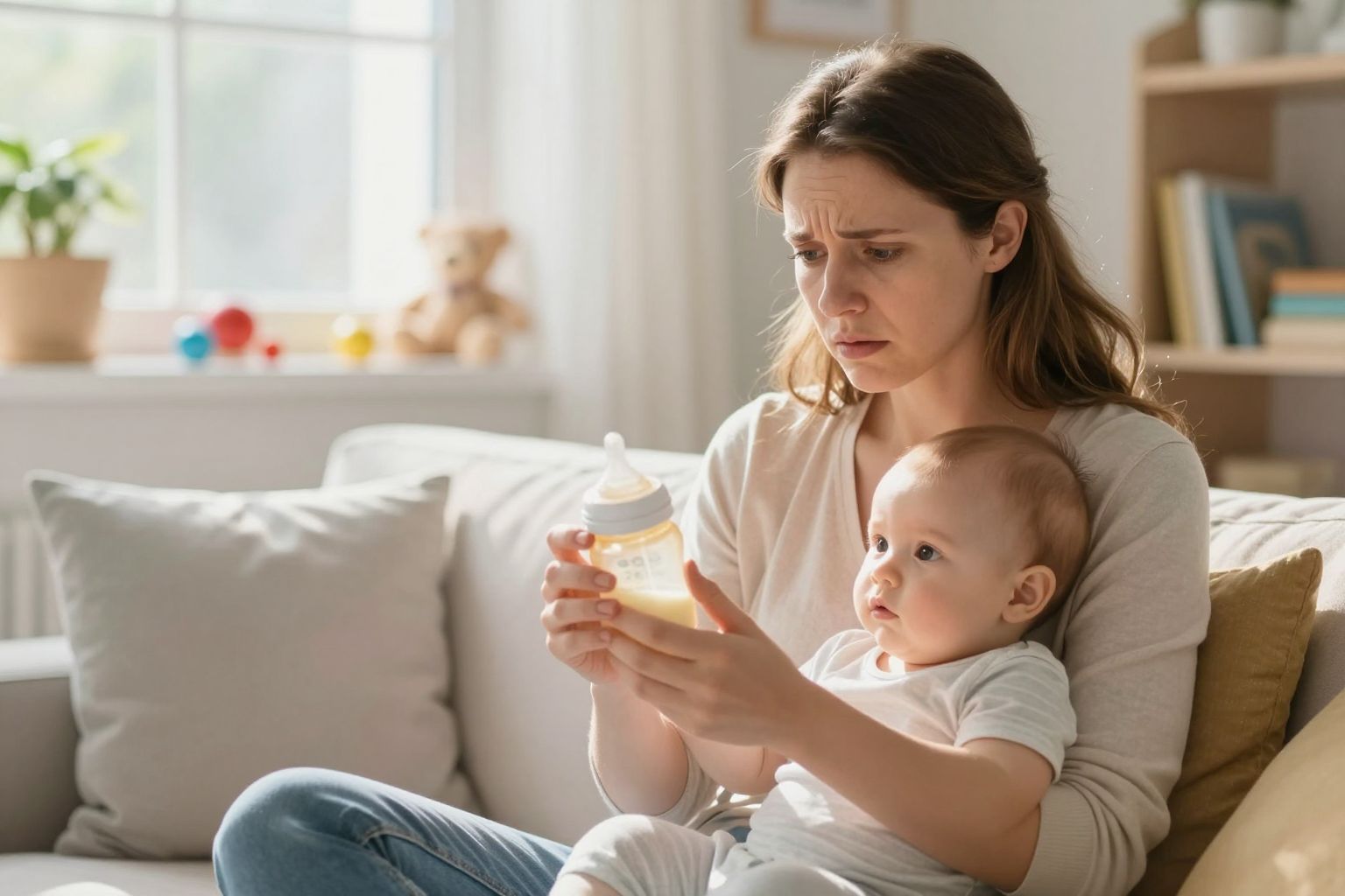 A tej mennyiségének csökkenése stressz miatt is előfordulhat.