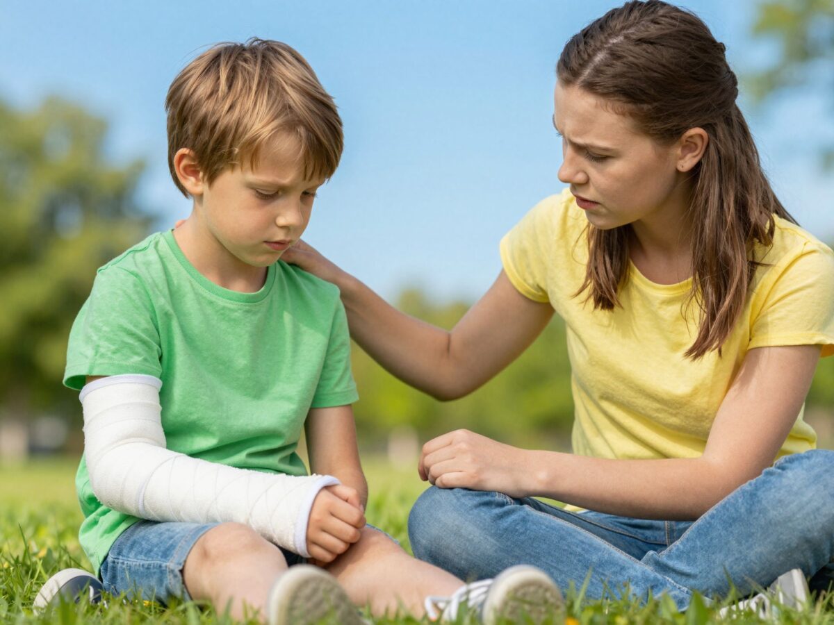 Mit tegyél, ha a gyereknek eltört a keze vagy a lába? A legfontosabb tudnivalók