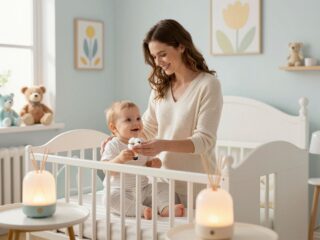 Nyugtató illatok a babaszobában: az aromaterápia alapjai gyerekek mellett