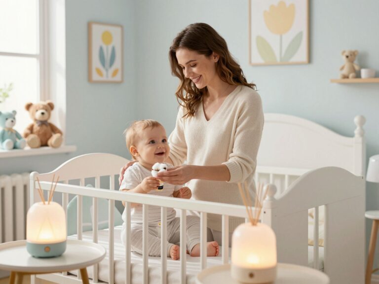 Nyugtató illatok a babaszobában: az aromaterápia alapjai gyerekek mellett