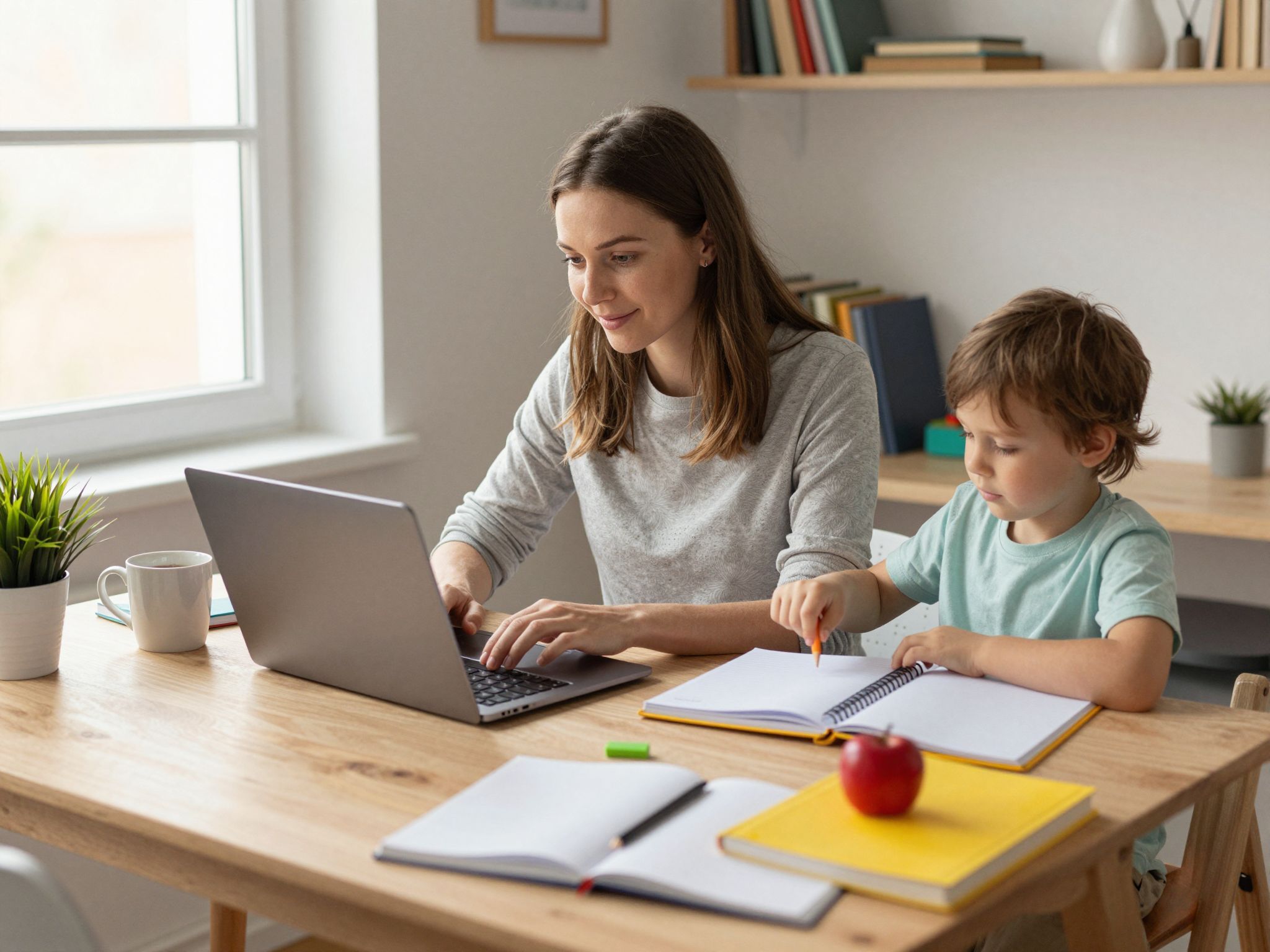 Az online képzés rugalmasabb időbeosztást kínál.