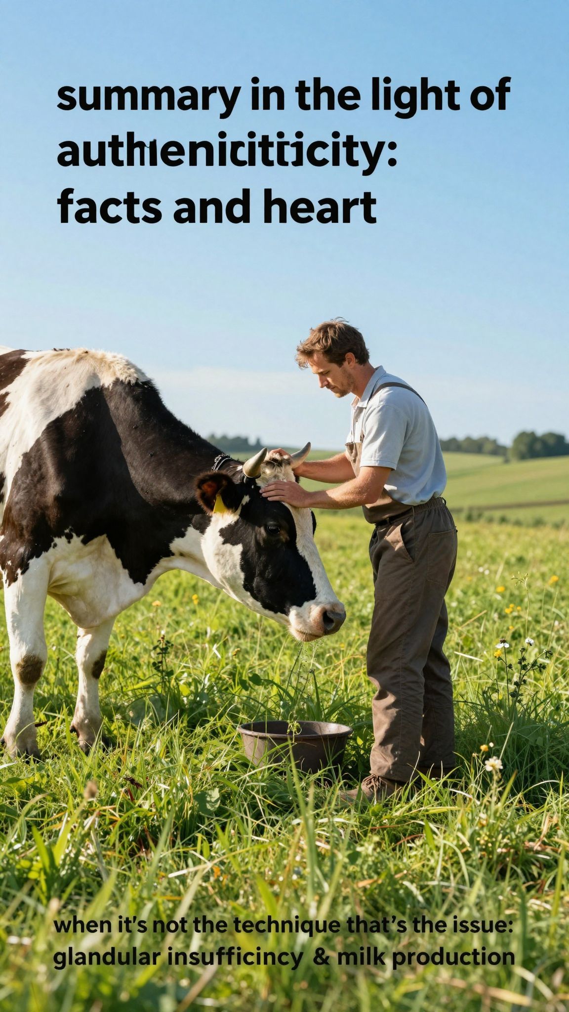 A hiteles információ kulcsfontosságú a tejtermelés megértésében.