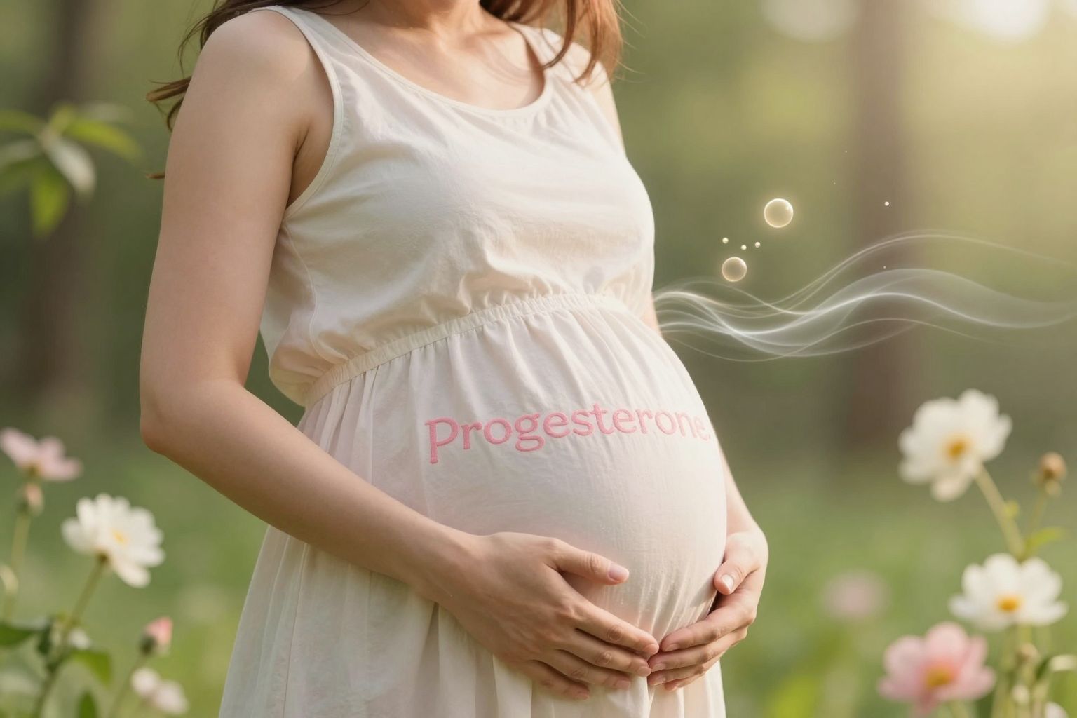 A progeszteron segít fenntartani a méh nyugalmát terhesség alatt.