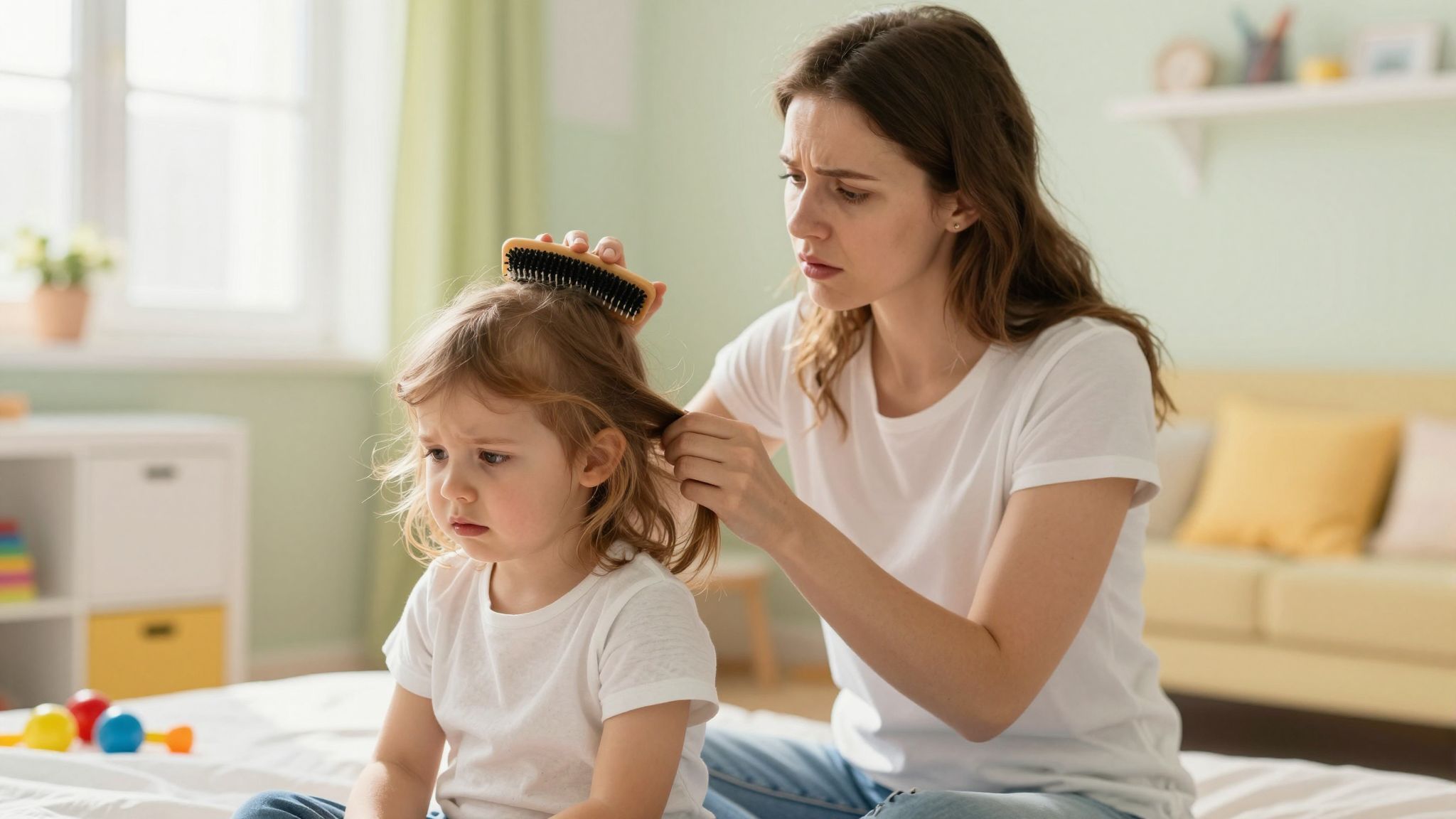 A haj tépése gyakran szorongás jele lehet.
