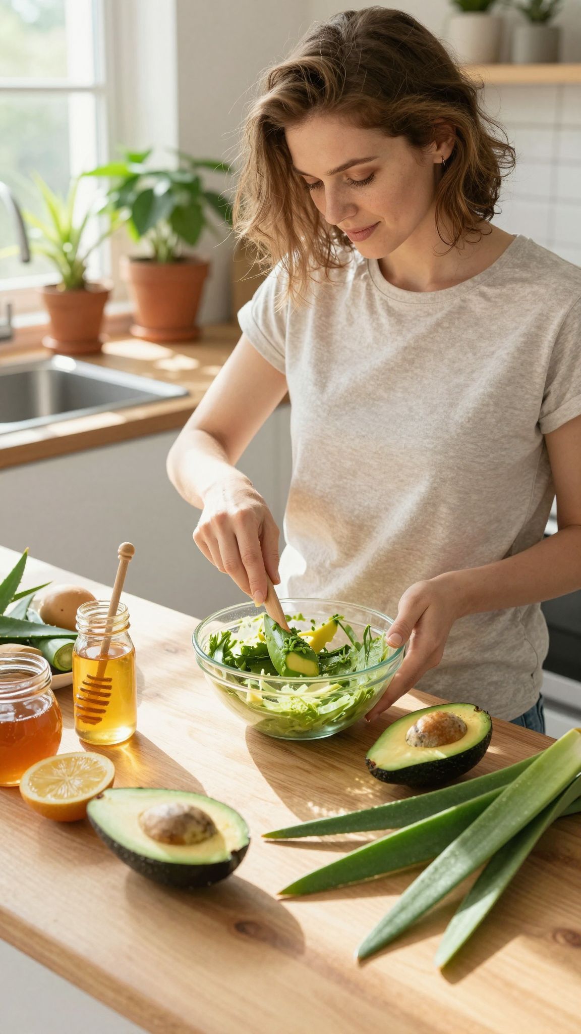 A méz és az avokádó kiváló hidratáló pakolás.