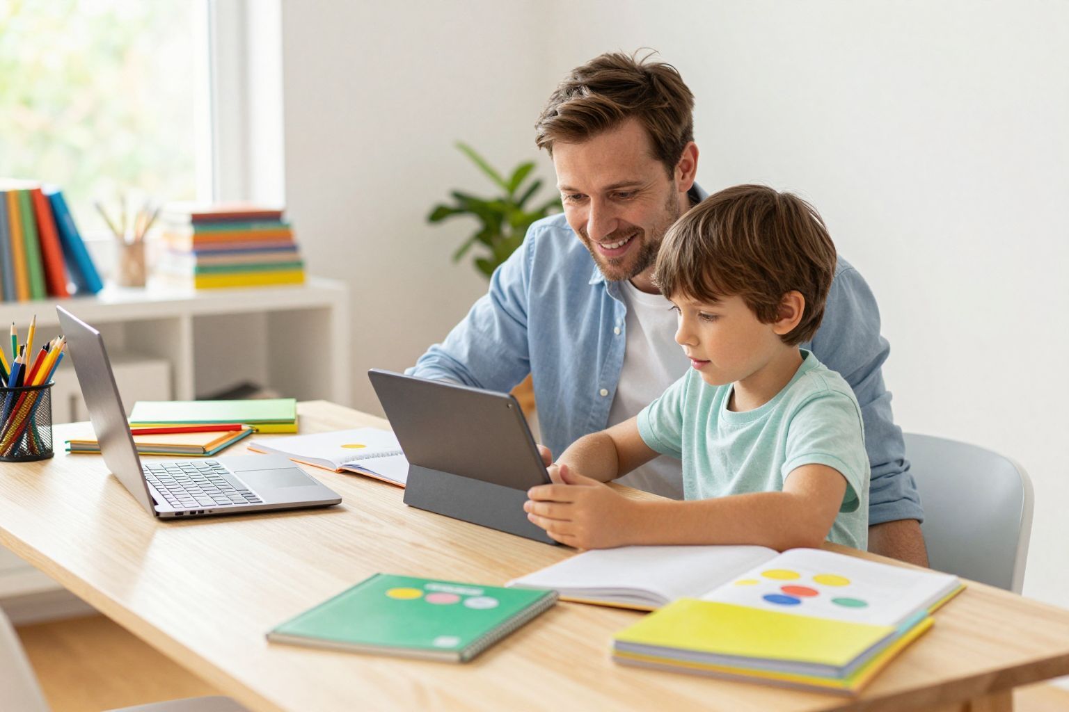 A szülői támogatás kulcs a hibrid oktatás sikeréhez.