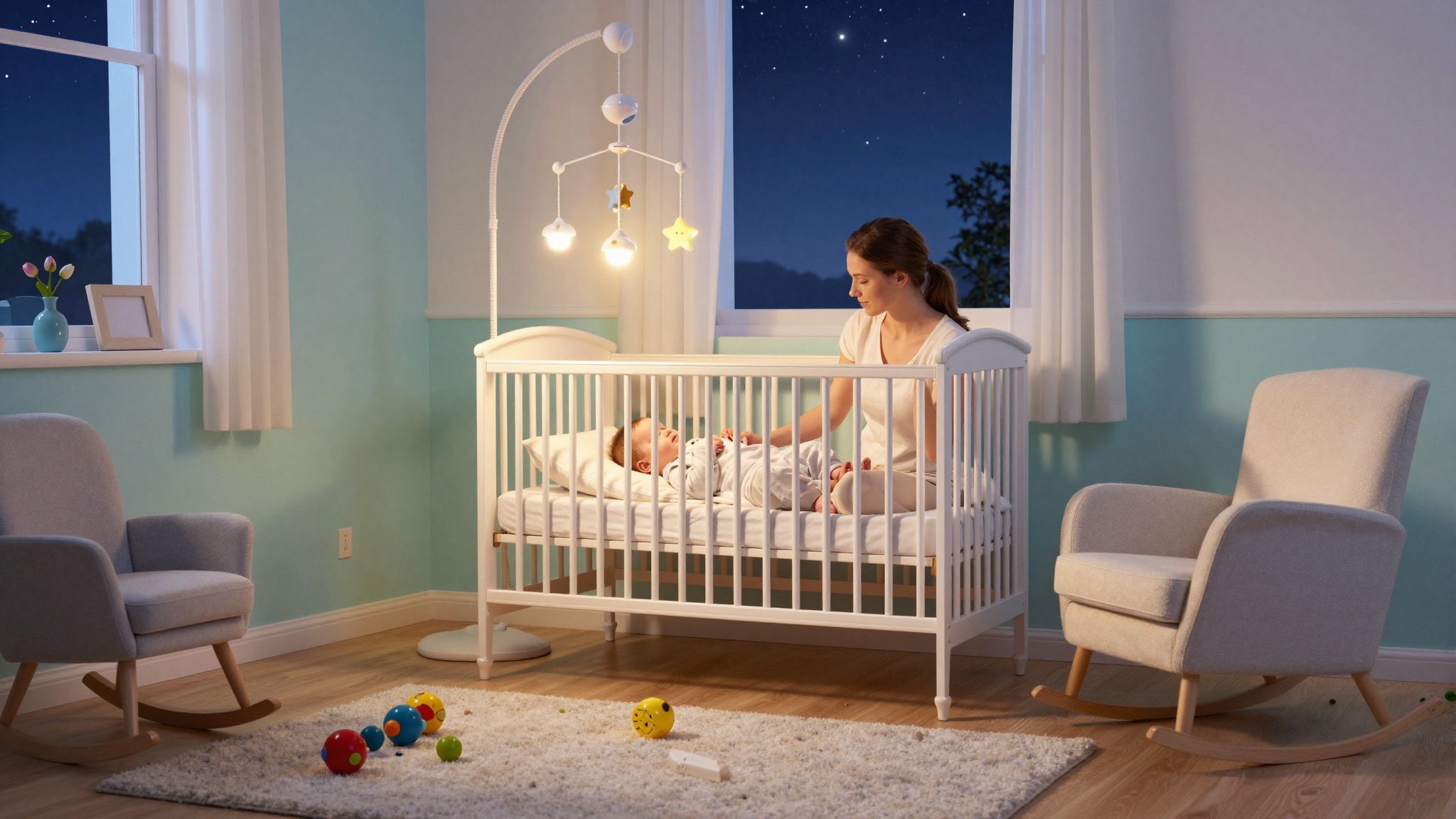 Az éjszakai etetések befolyásolják a csecsemők alvásciklusait.