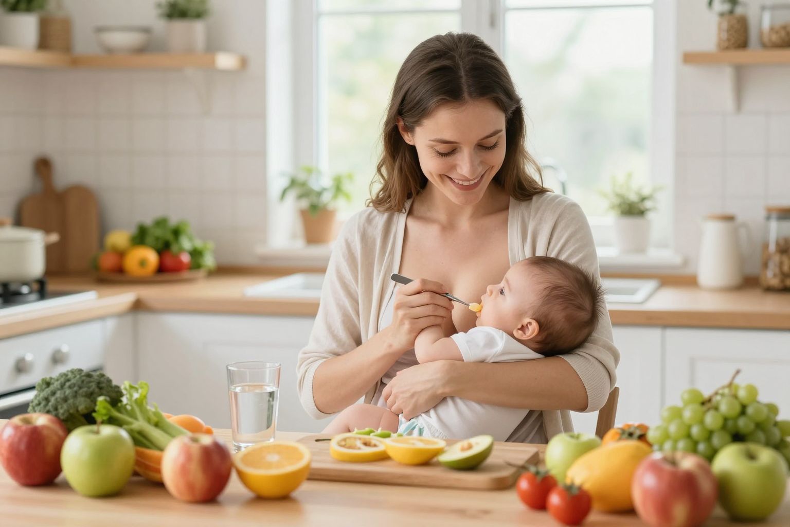 Az anyák megfelelő hidratációja elengedhetetlen a tejtermeléshez.