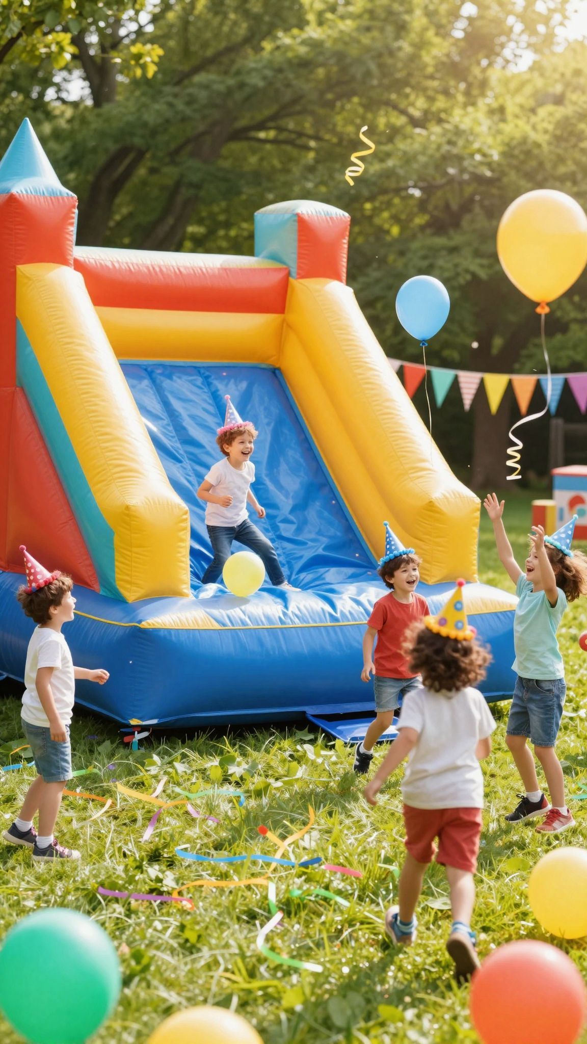 A felfújható várak gyakran okoznak meglepő baleseteket.