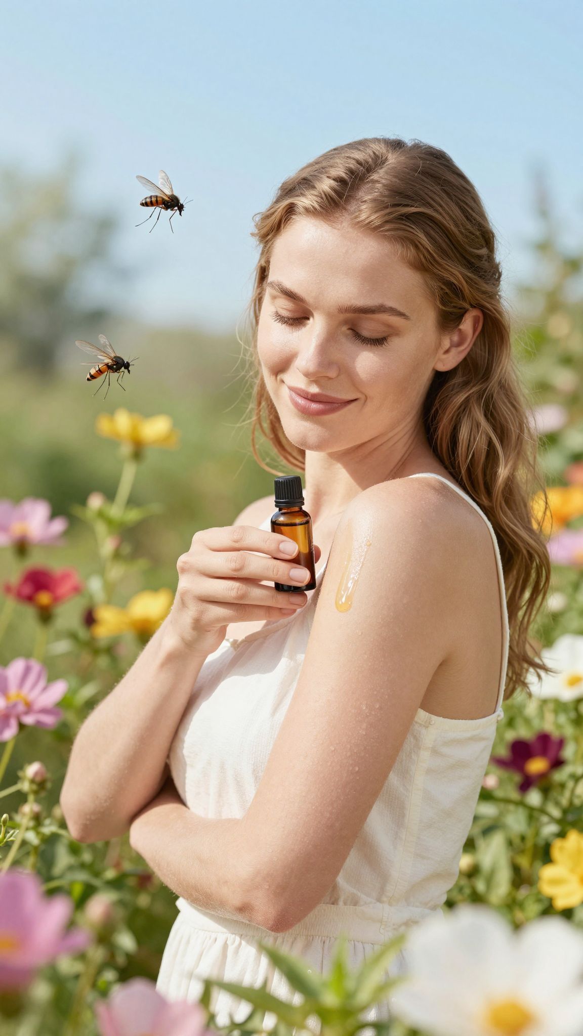 Az illóolajok természetes vegyületei taszítják a rovarokat.