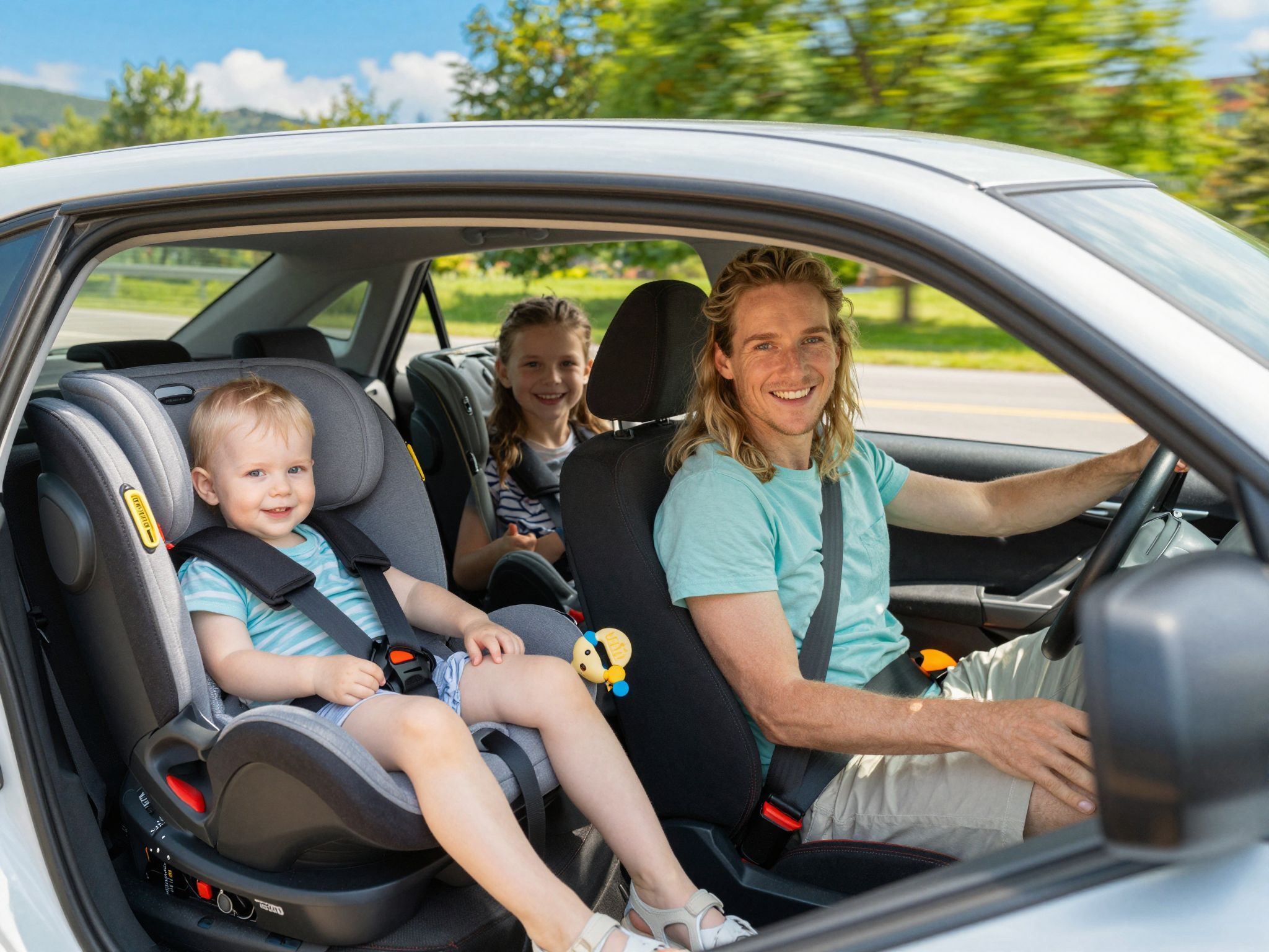 Mindig használj megfelelő és biztonságos gyerekülést autóban!