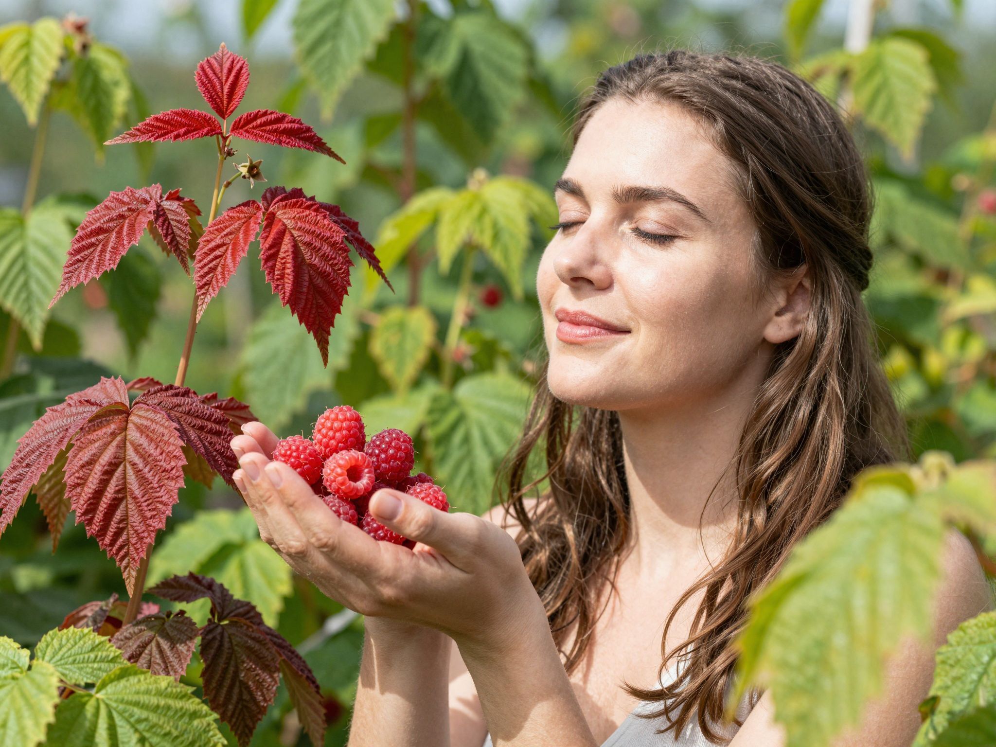 A vörös málna levél támogatja a női reprodukciós egészséget.