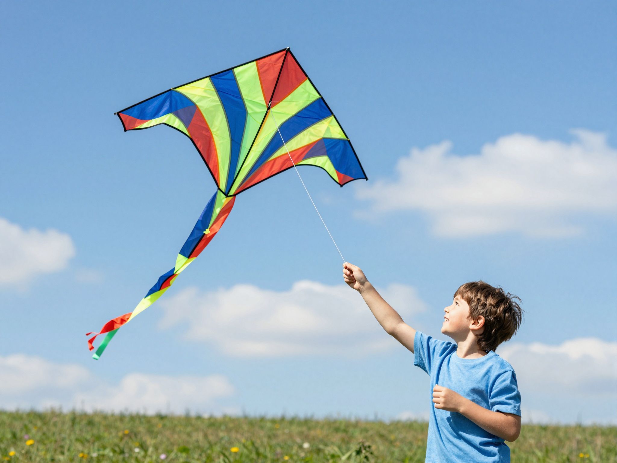 A klasszikus rombusz sárkány könnyen elkészíthető papírból.
