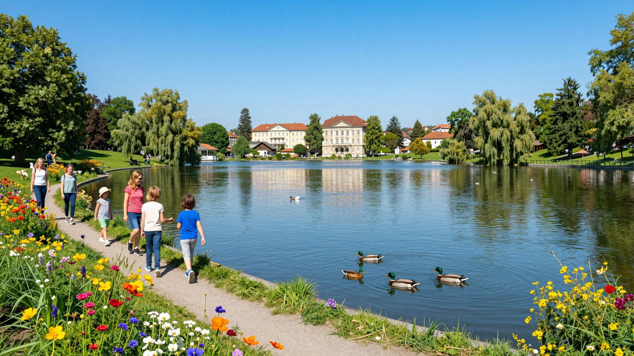 Tata öreg-tója a madarak paradicsoma és történelem kincse.