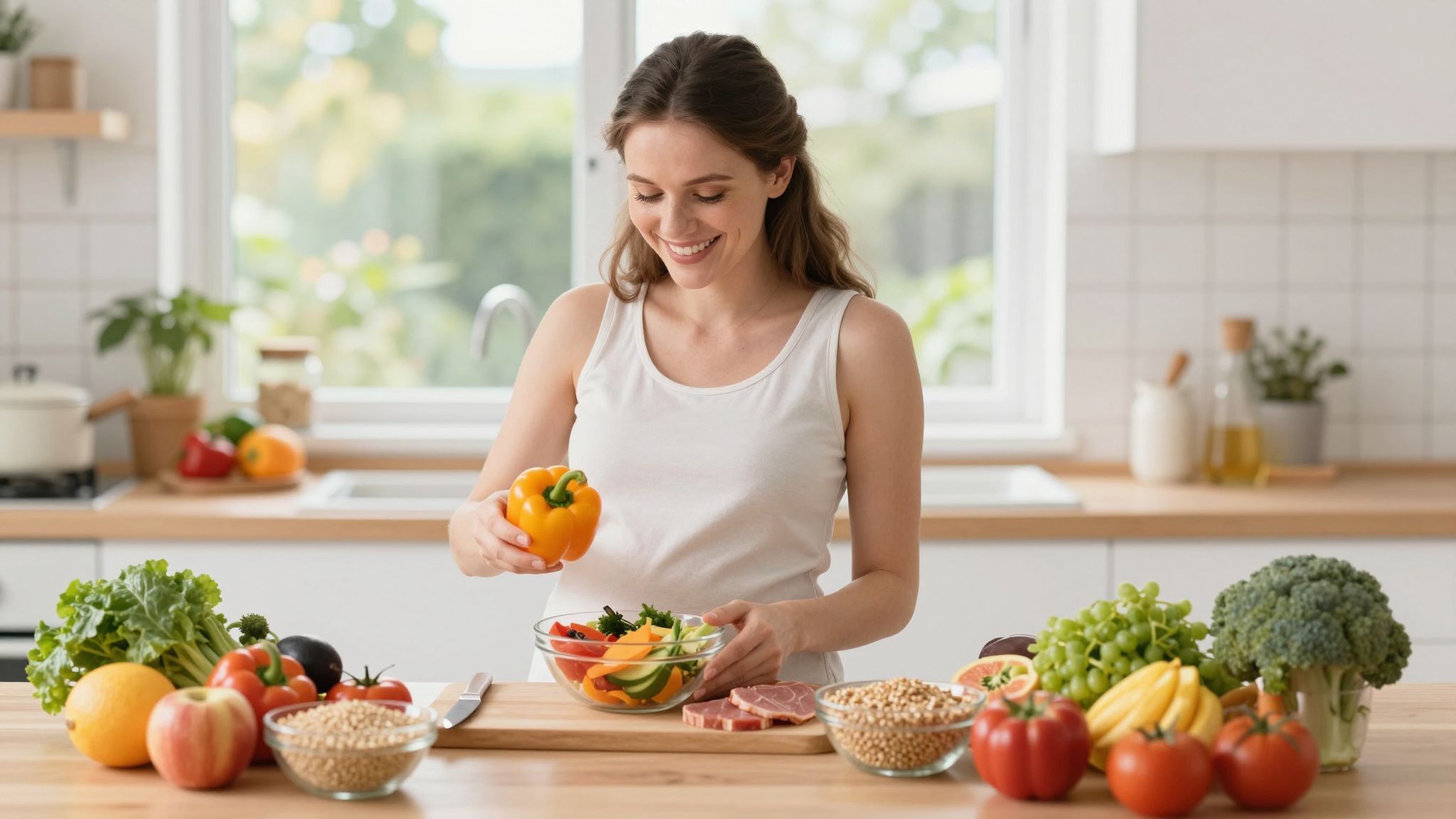 A kiegyensúlyozott étrend alapja a tápanyagok szakszerű összeállítása.