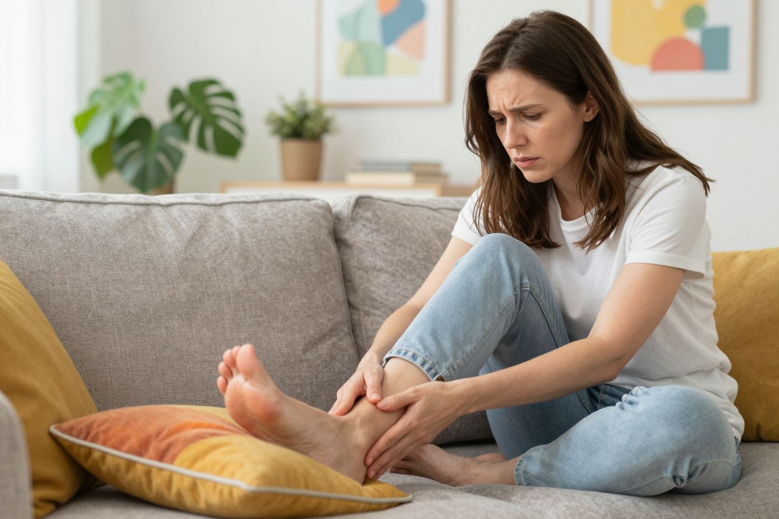 A lábduzzanat méhnyakrák korai jelfigyelmeztető lehet.